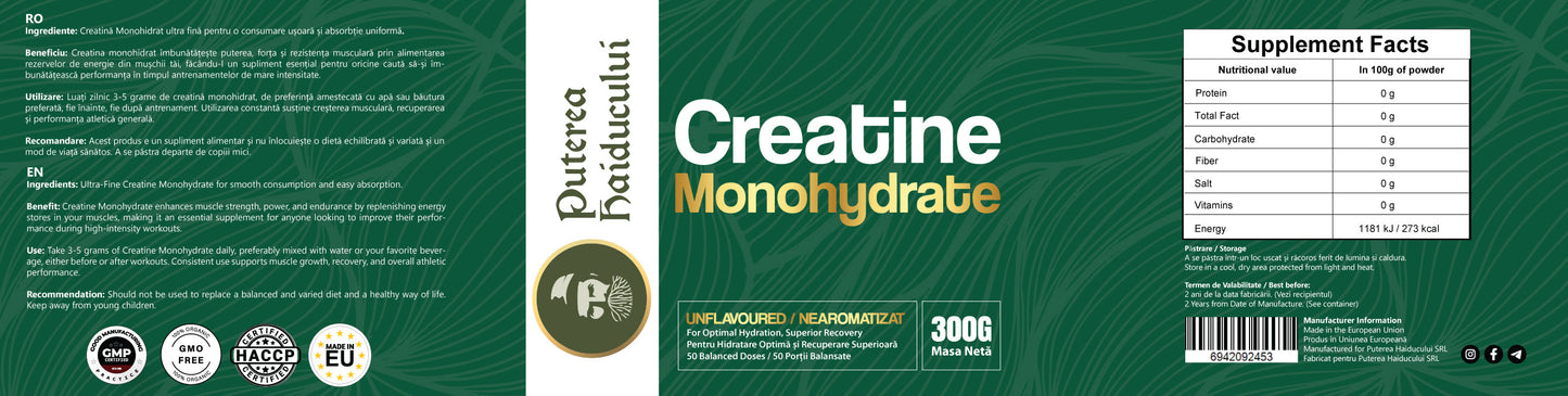 Creatină Monohidrat