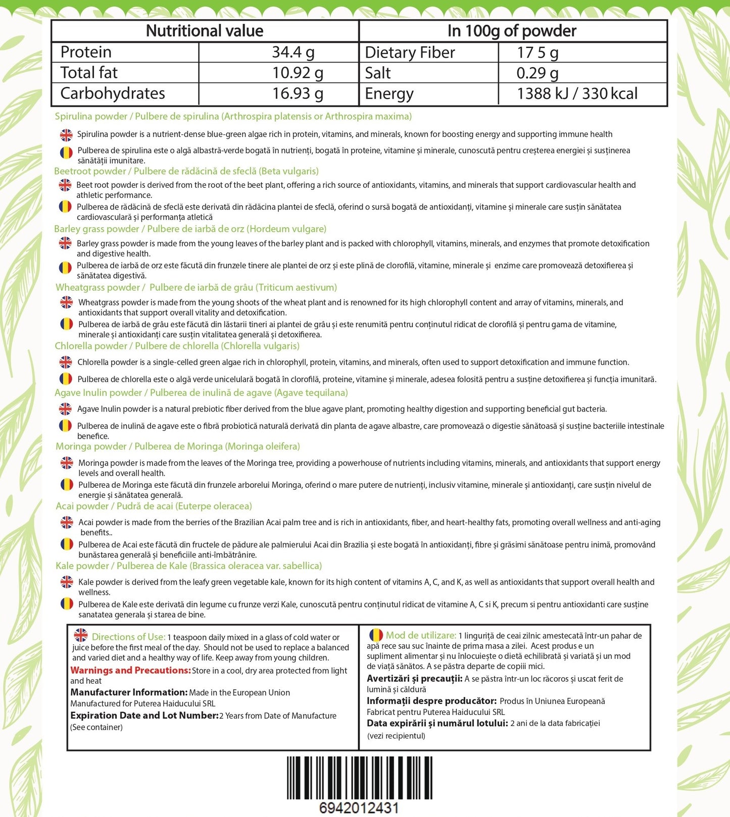 VitalGreens Mix